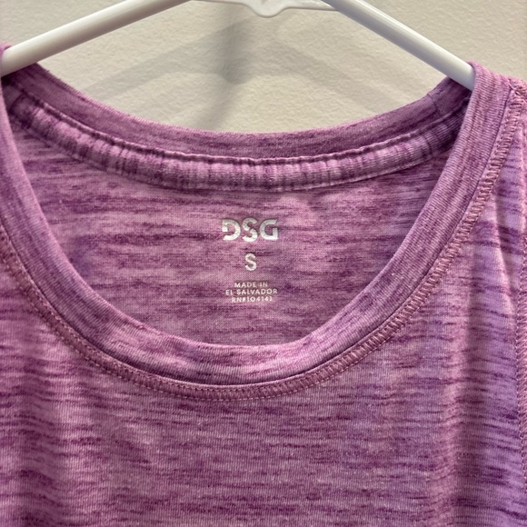 DSG Heathered Purple Tank Top - Picture 3 of 3